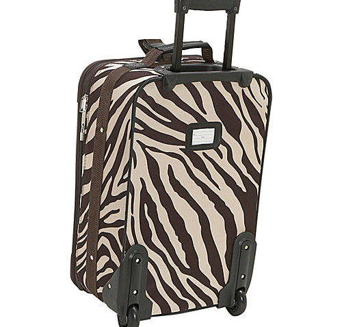 Rockland 2 piece luggage set back