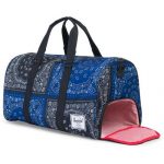 Herschel Supply Novel Duffle Navy and Black Bandana